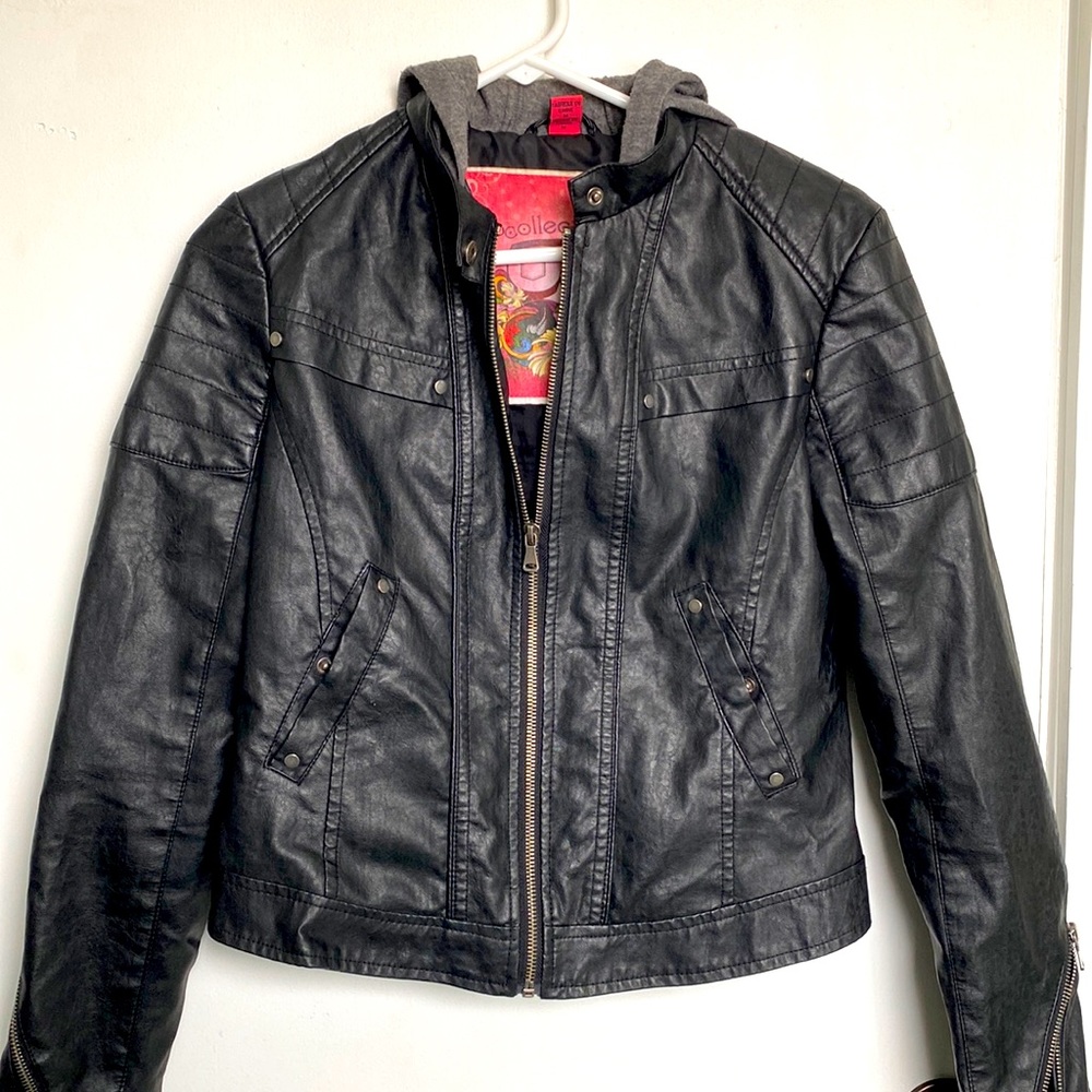 Leather jacket